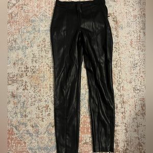 Zara Faux Leather Leggings